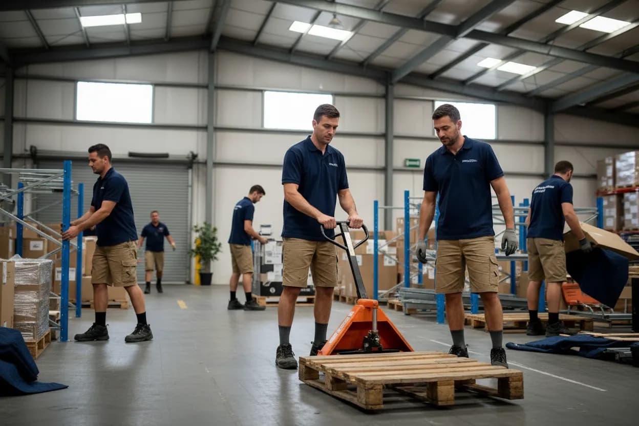 Warehouse removalists